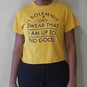 Jerry Leigh- Harry Potter Crop Top